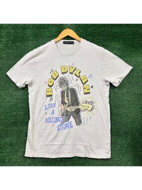 Bob Dylan Highway 61 Revisited Like A Rolling Stones Rock T-Shirt Size Medium